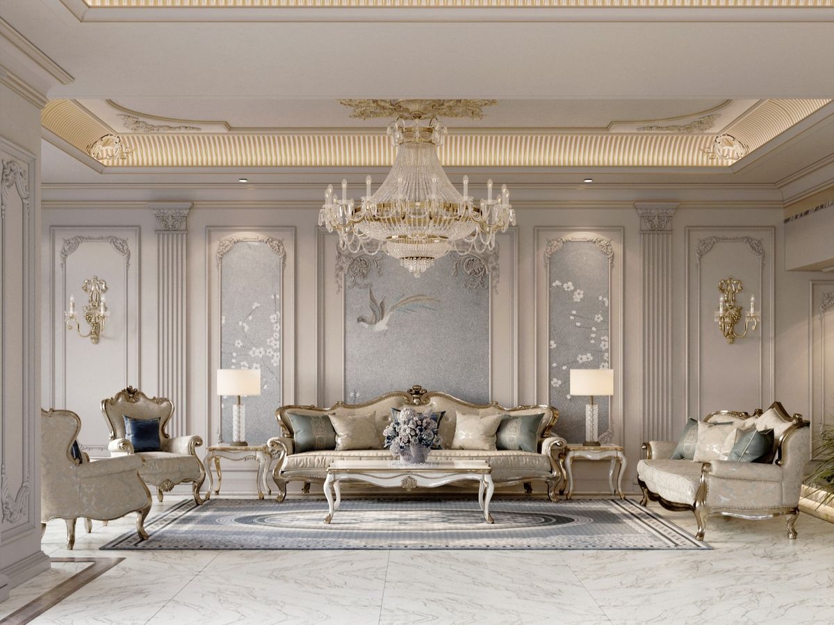 Elegant vardagsrumsmöbel i premium kvalitet